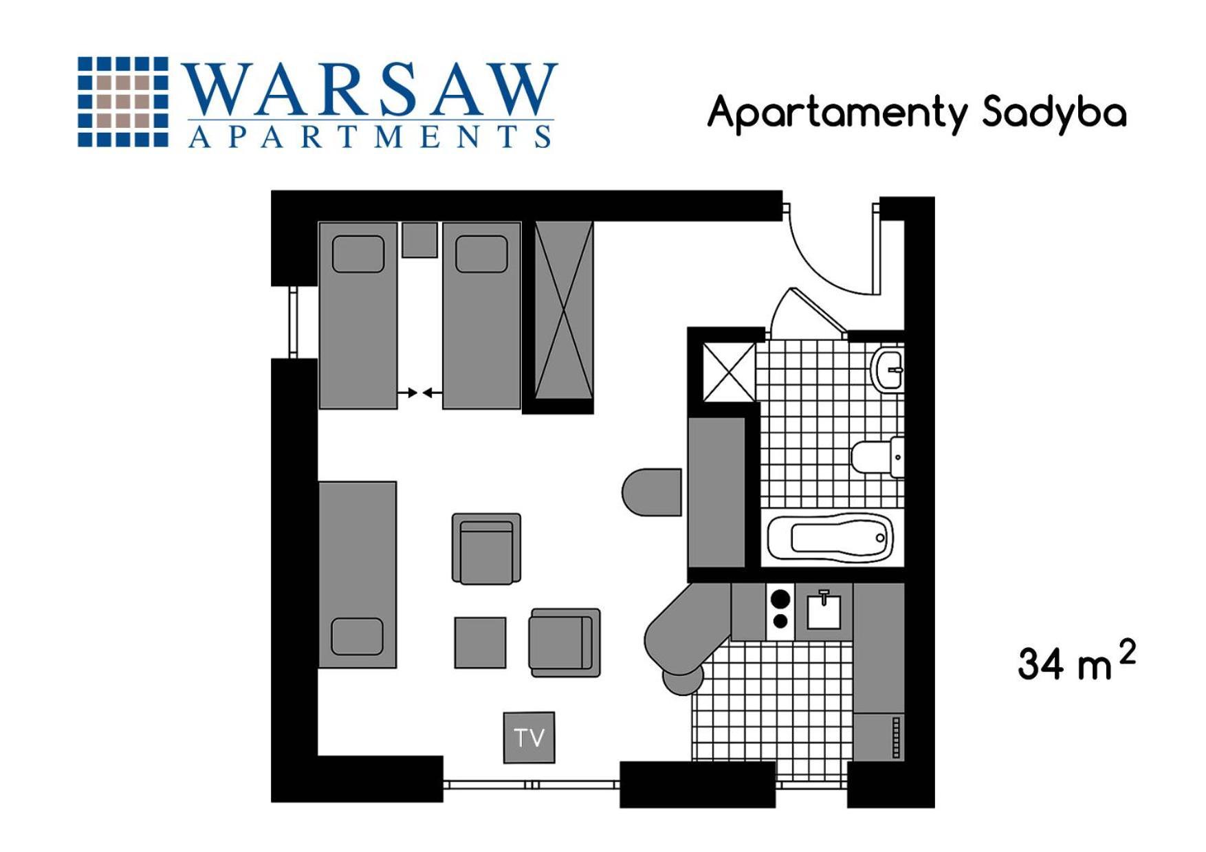 Warsaw Apartments - Apartamenty Sadyba Extérieur photo