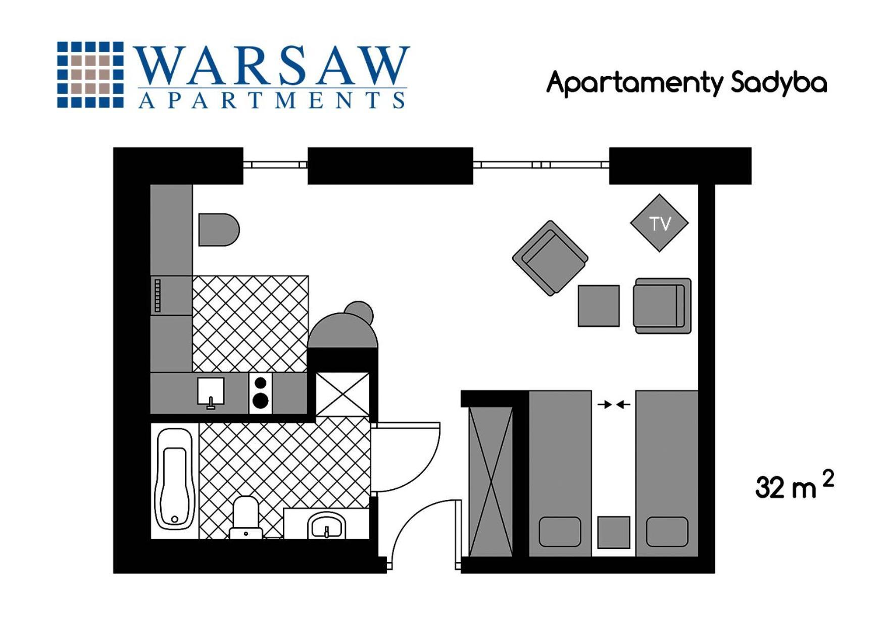 Warsaw Apartments - Apartamenty Sadyba Extérieur photo