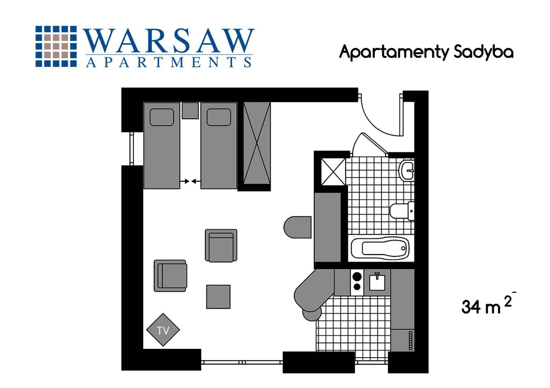 Warsaw Apartments - Apartamenty Sadyba Extérieur photo